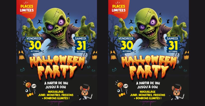 Halloween Party : deux soirées de folie chez Trampoline Park Toulouse !