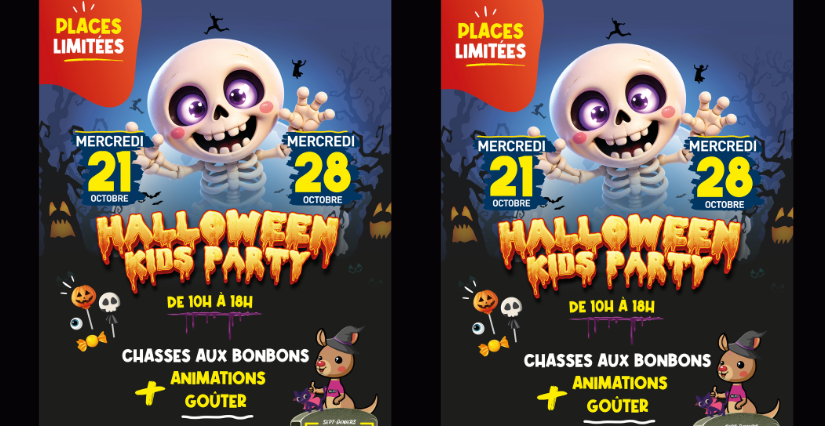 Halloween Kids Party : une journée entière de jeux, de bonbons et de frissons chez You Kids !