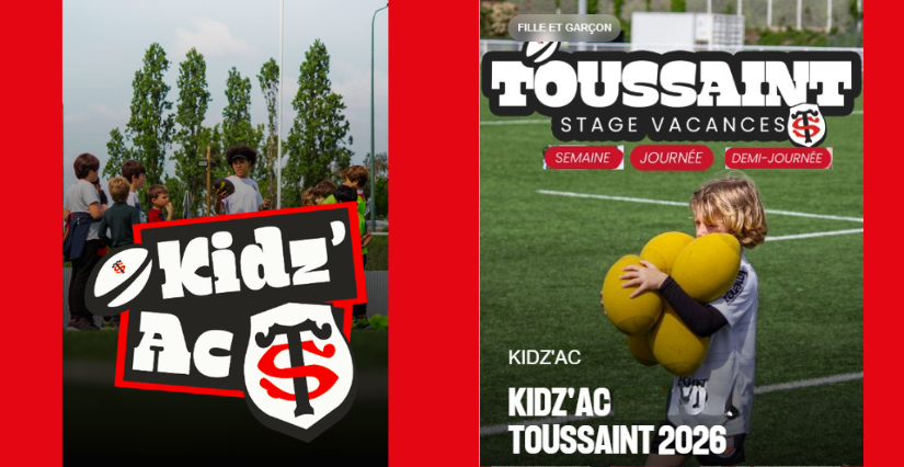 Stages sportifs multisports à la Kidz'Ac du Stade Toulousain