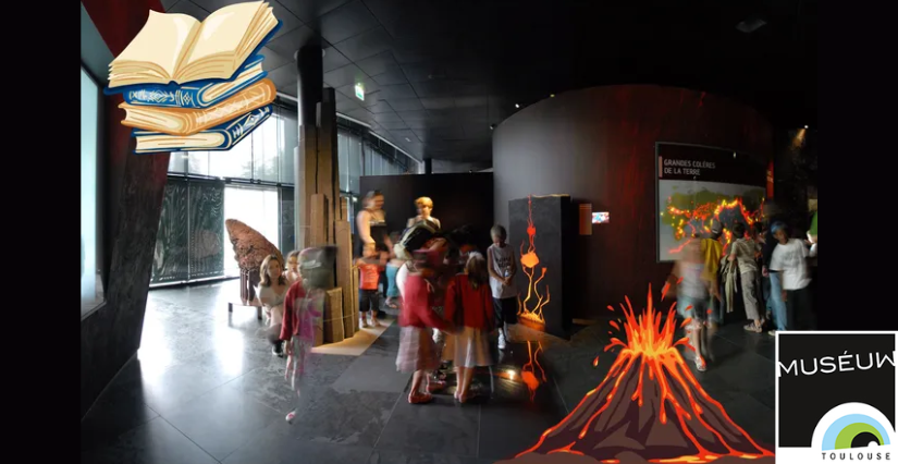 Visite "Voyage au centre de la Terre" au Muséum de Toulouse
