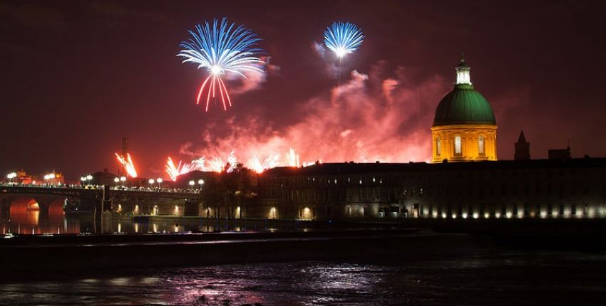 Les feux d'artifice de l'été à Toulouse, en Haute-Garonne et à Carcassonne