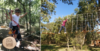Accrobranche en famille près de Toulouse : La Canopée Dentelée