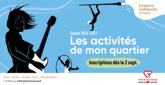 Activités péri-scolaires dans les centres culturels de Toulouse